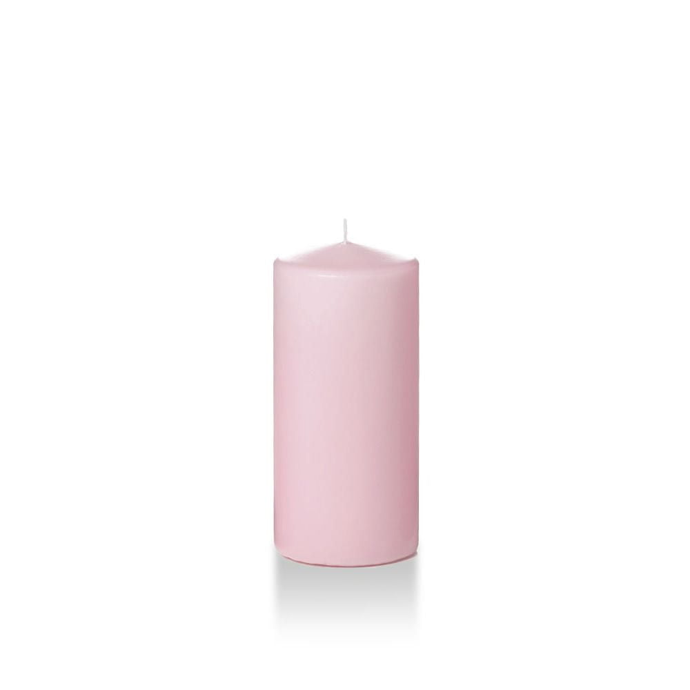 Yummi 2.8"x6" Pillar Candles 12 Light Rose Walmart Canada