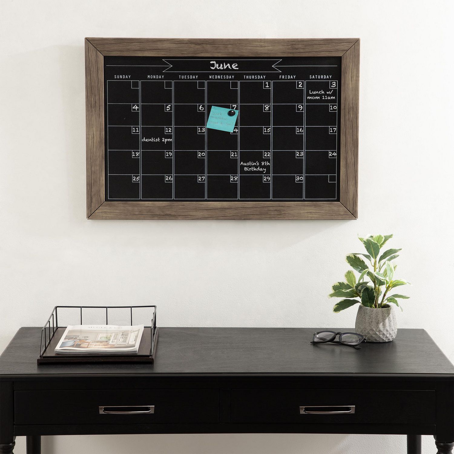 Calendar Chalkboard