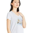 thumbnail image 2 of George Women's Scoop Neckline Sleep Tee, 2 of 6