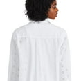 thumbnail image 3 of George Women's Oversized Eyelet Shirt, 3 of 6