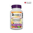thumbnail image 2 of Webber Naturals Vitamine D3 à croquer, Arôme d'orange, 1000 UI, 2 of 9