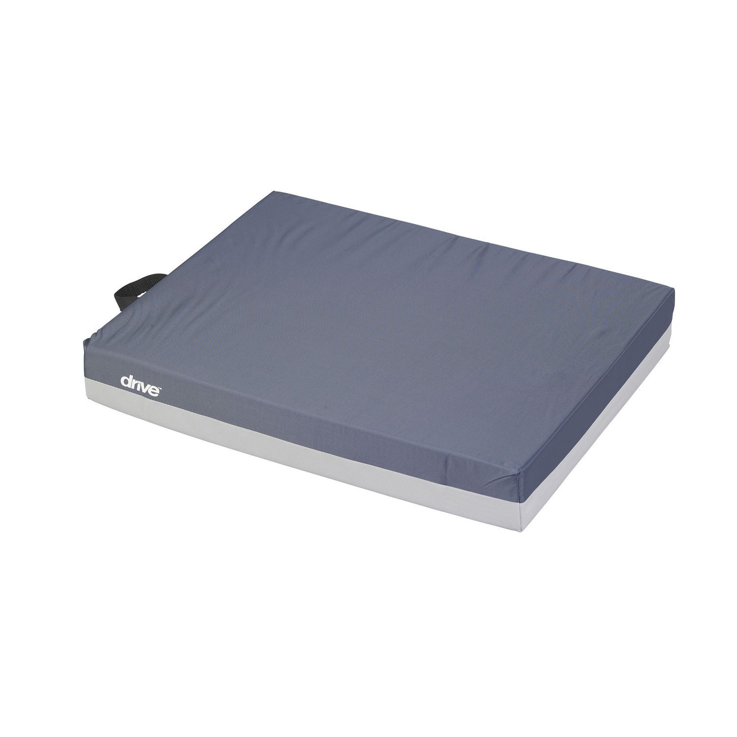 Drive Medical Blue Gel "E" Skin Protection Wheelchair Seat Cushion, 20" x 16" x 3"