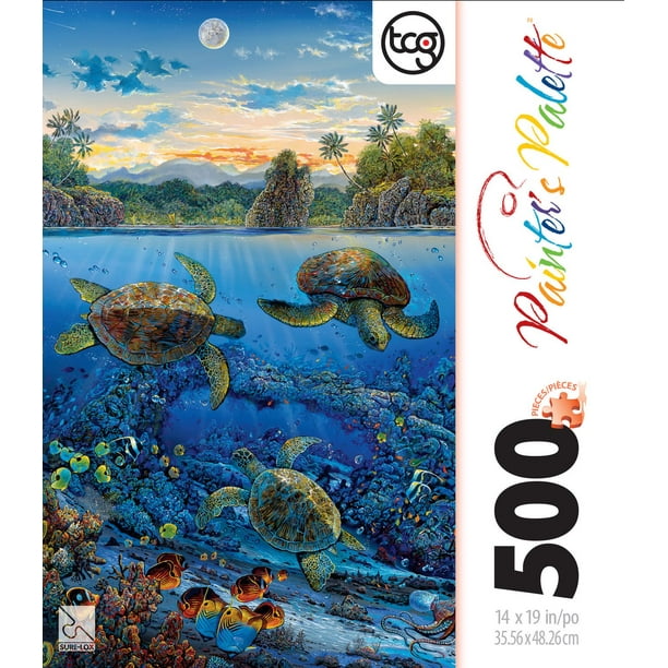 Casse-tête Painters Palette « Tapestry of Color » de Sure-Lox, 500 morceaux