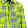 thumbnail image 3 of Forcefield Hi Vis Plaid Quilt-Lined Flannel Shirt Jacket<br>*On-Line Exclusive, 3 of 3