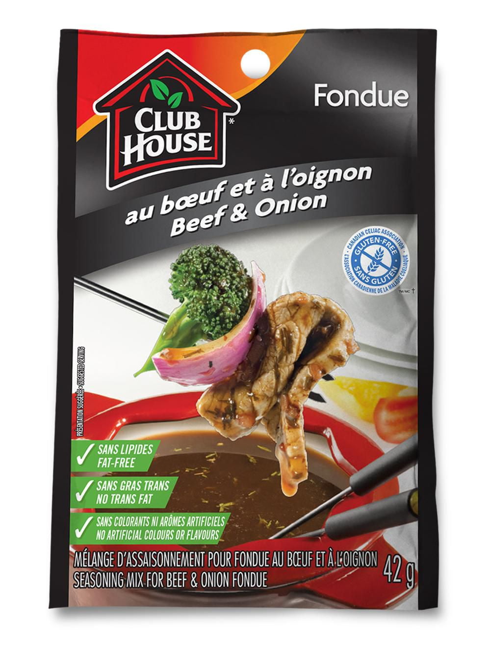 Club House Beef and Onion Fondue Seasoning Mix Walmart Canada