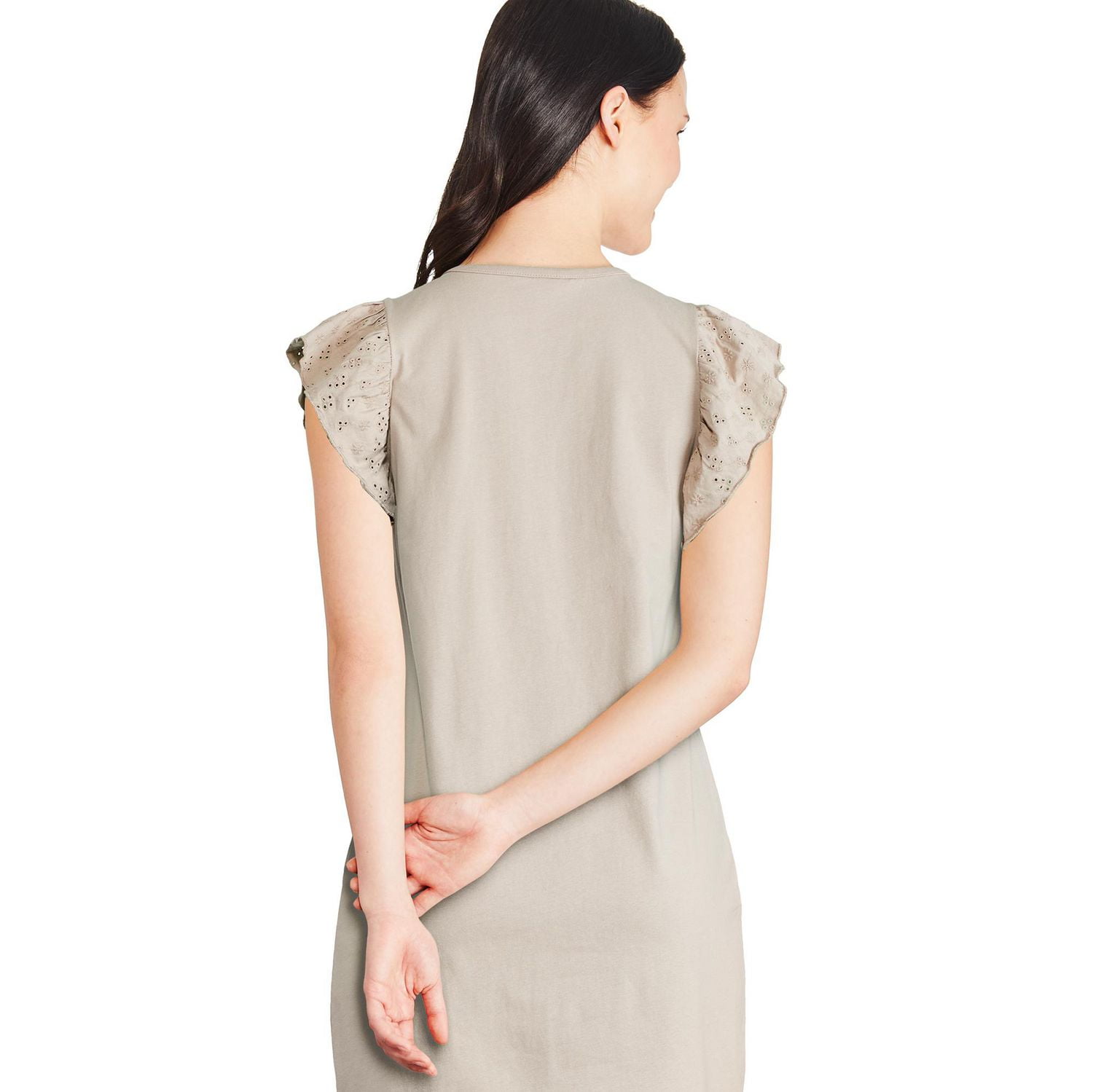Robe avec manches évasées George pour femmes