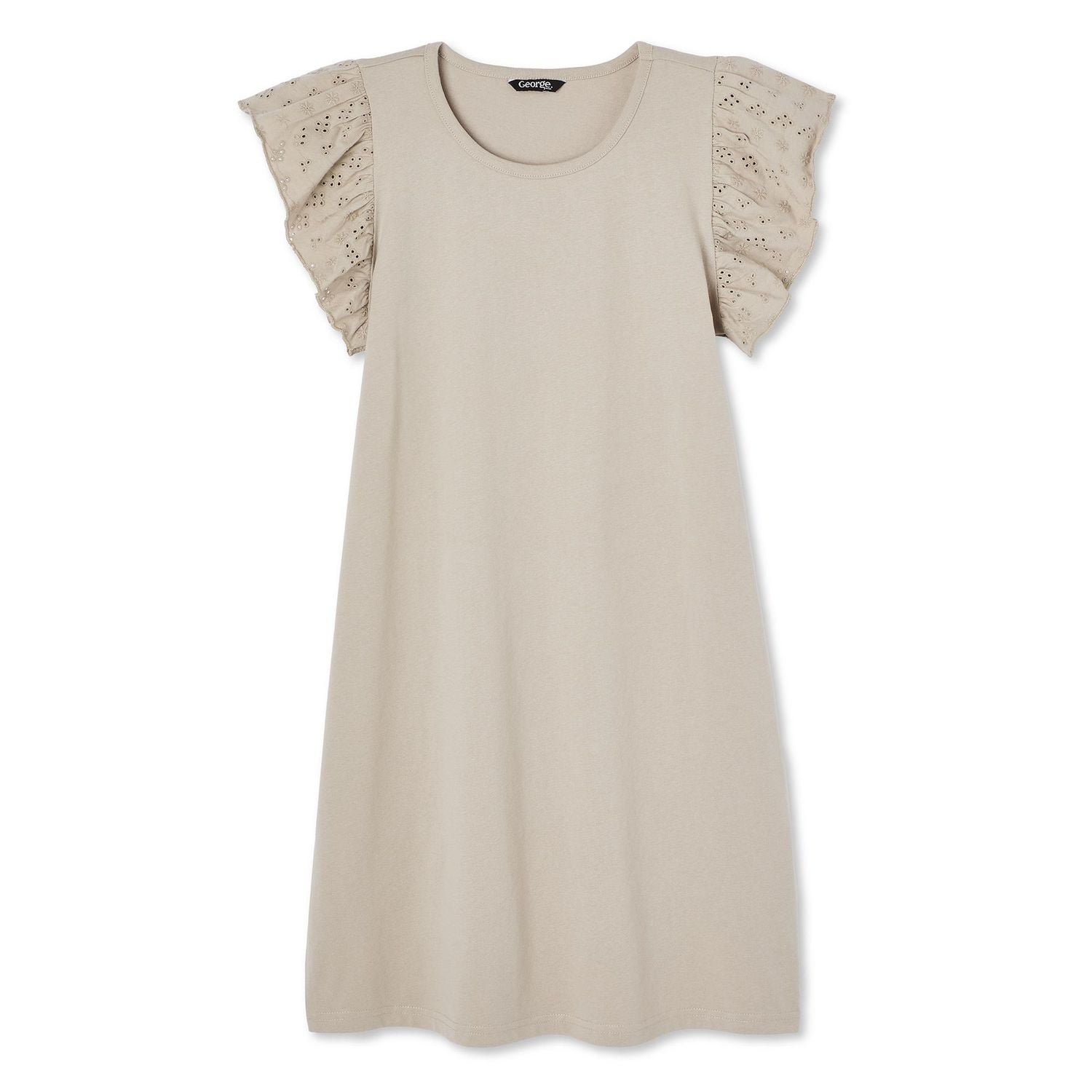 George Women's Flutter Sleeve Dress