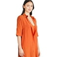 thumbnail image 2 of George Women's Long Button-Up Shirt, 2 of 6