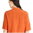 thumbnail image 3 of George Women's Long Button-Up Shirt, 3 of 6