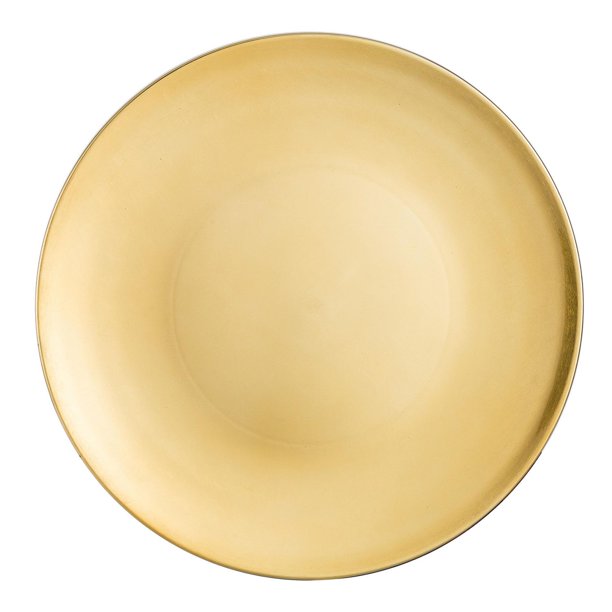 Holiday Time 13 Inch Plastic Gold Charger Plates Walmart.ca