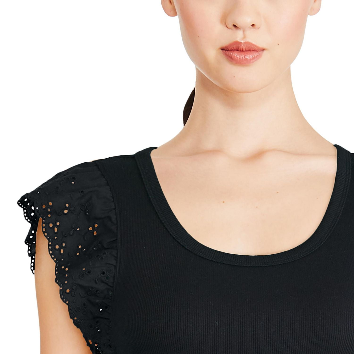 George Women's Flutter Sleeve Tee