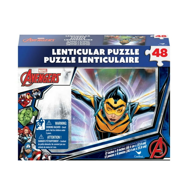 Marvel Avengers 48Piece Lenticular (3D) Puzzle Walmart.ca