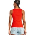 thumbnail image 3 of George Women's High Neckline Rib Tank, 3 of 6
