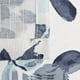 Rideau de douche en tissu texturé à motif botanique pastel Rideau de douche en tissu – image 3 sur 5