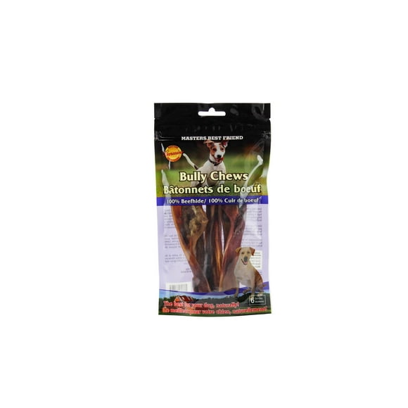Masters Best Friend 6 Pack 6" Beef Pizzles