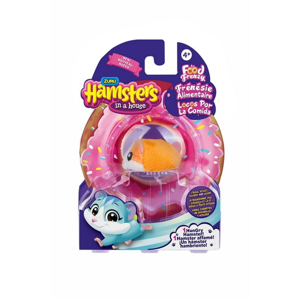 Hamsters in a House Orange Hamster Toy 