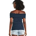 thumbnail image 3 of George Women's Off Shoulder Rib Top, 3 of 6