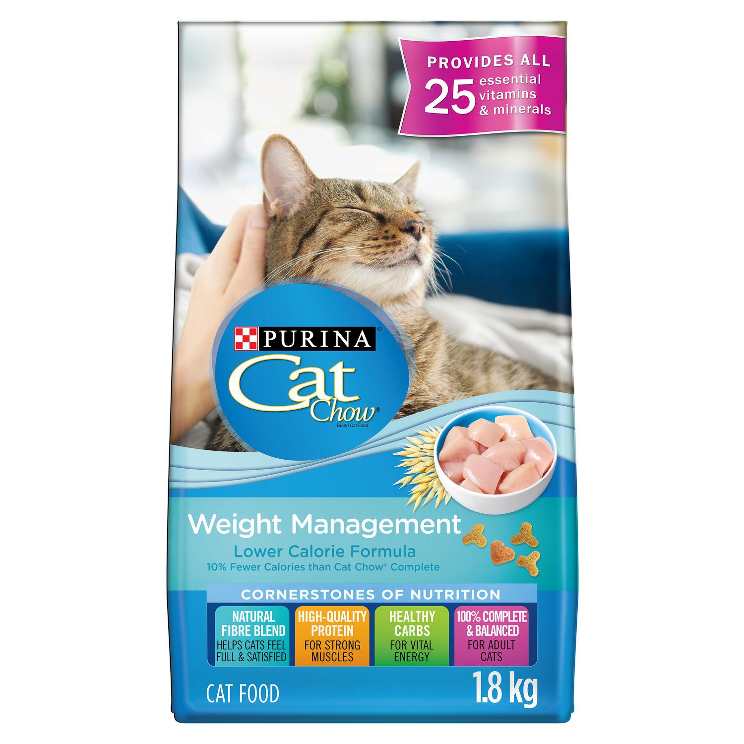 Cat Chow Dry Cat Food, Weight Management Walmart Canada