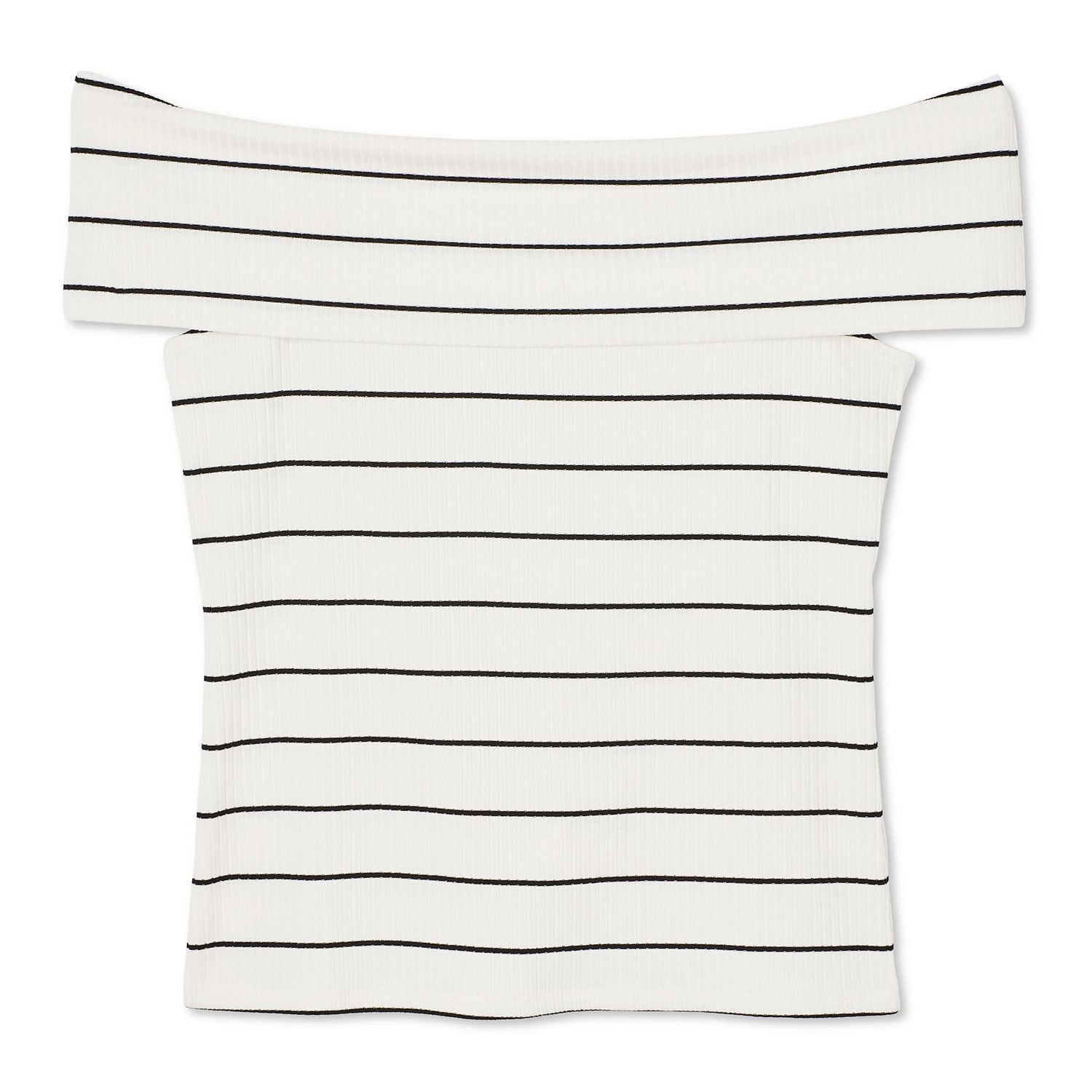 George Women's Off Shoulder Rib Top