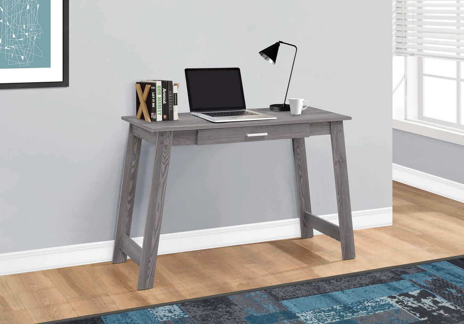 Monarch Specialties Inc Grey Office Desk