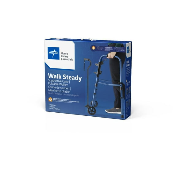 Medline Walker and Cane Kit