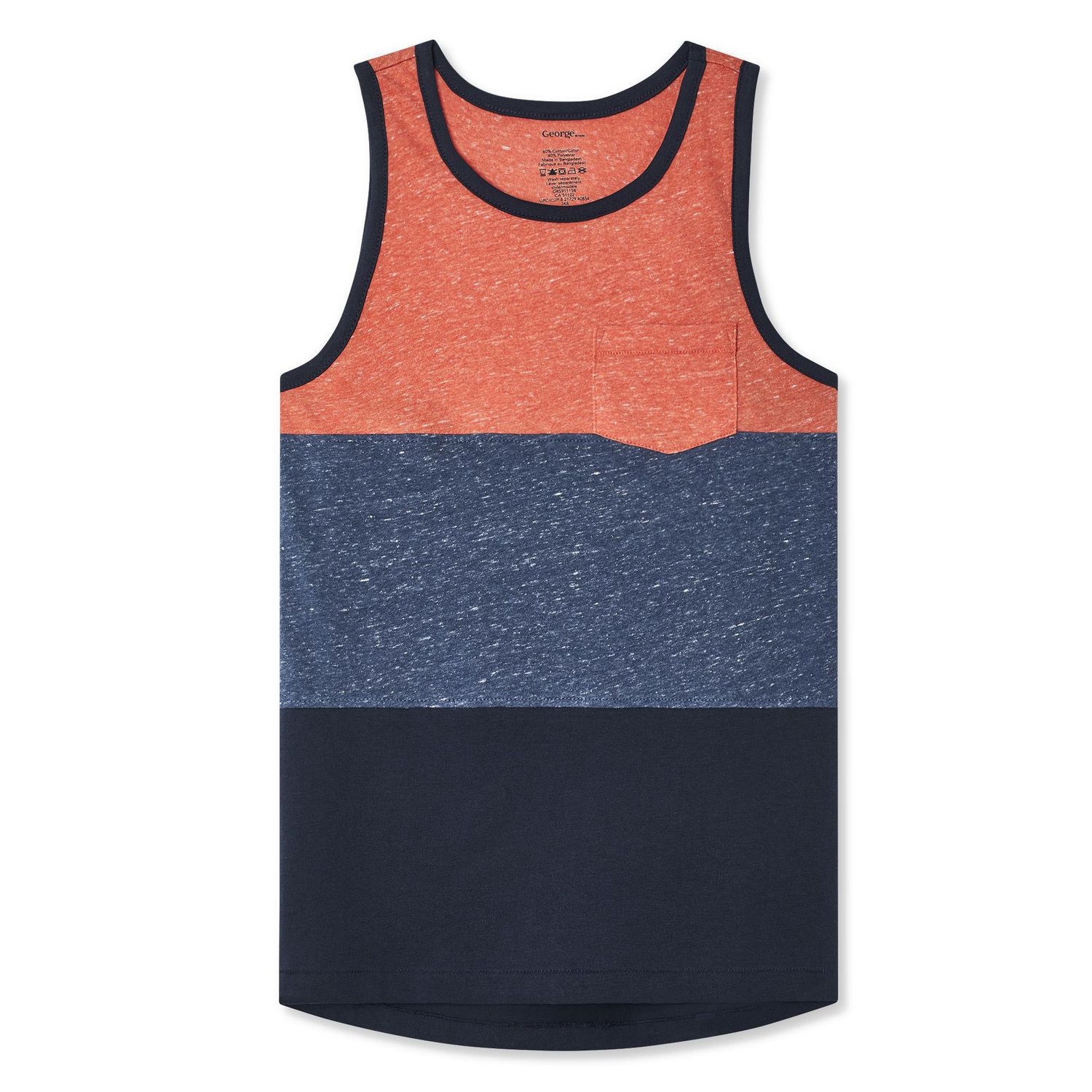 Athletic Works Boys' Colour Block Pocket Tank Top Walmart Canada