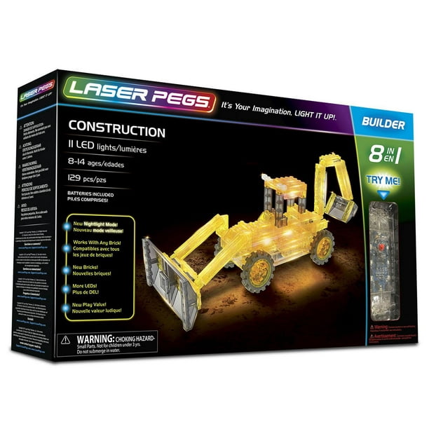 Ens. construction 8-en-1 81011 de Laser Pegs