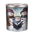 thumbnail image 1 of Carolling Snowman Popcorn Tin, 1 of 4