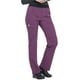 Pantalon saisonnier uni Scrubstar avec tricoter contraste – image 4 sur 7