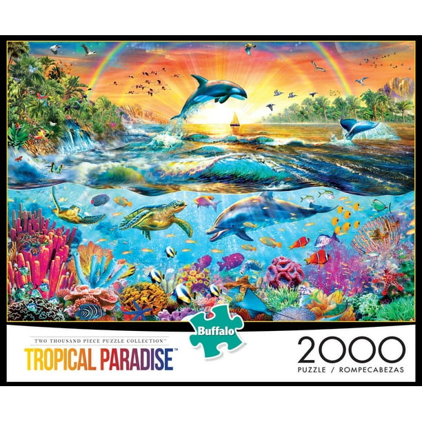Casse-tête Tropical Paradise de Buffalo Games de 2 000 morceaux