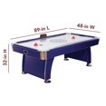 thumbnail image 3 of Hathaway Games Phantom 7.5 ft. Air Hockey Table with Electronic Scoring, 3 of 9
