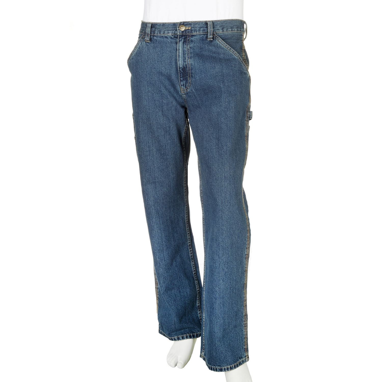 George Men's and Big Men's 100% Cotton Carpenter Jeans