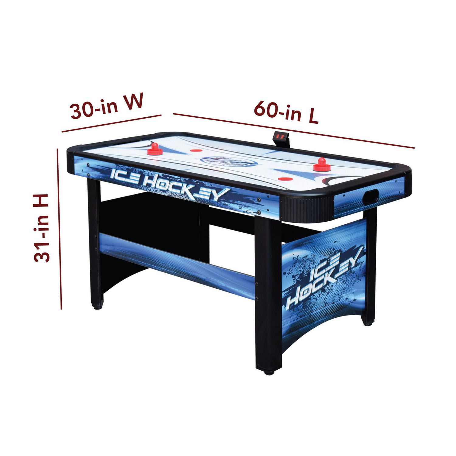 Hathaway Games Face-Off 5 ft. Air Hockey Table w/ Electronic Scoring -  Walmart.ca