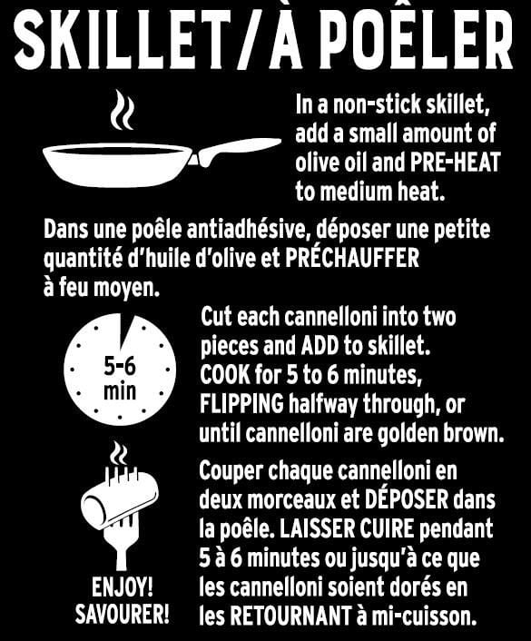 Cannelloni au poulet et prosciutto Olivieri Pâtes fraîches, 540 g