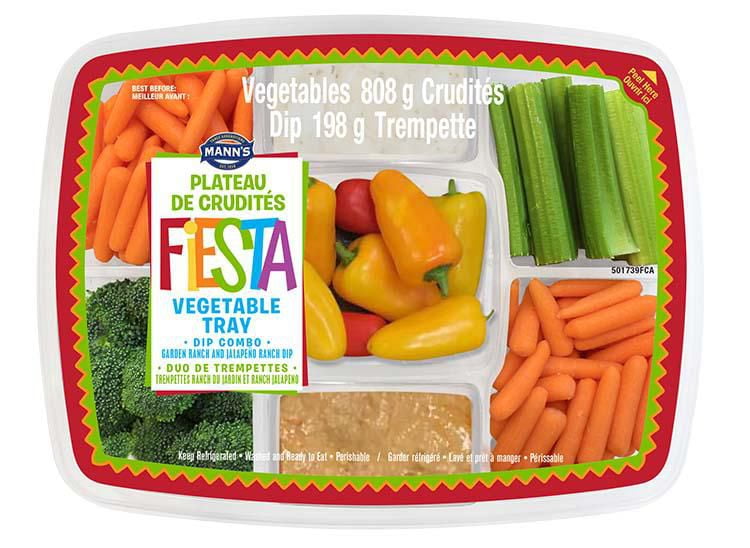 Mann's Fiesta Vegetable Tray Walmart Canada