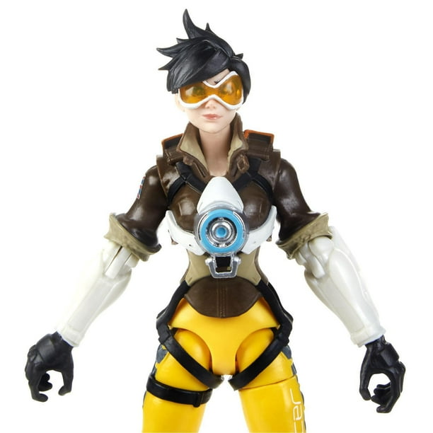 Overwatch Ultimates Series Tracer 6-Inch-Scale Collectible Action Figure  with Accessories - Blizzard Video Game Character 