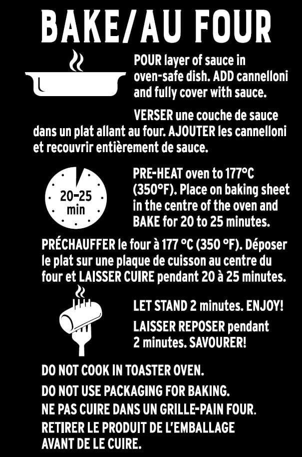 Cannelloni au poulet et prosciutto Olivieri Pâtes fraîches, 540 g