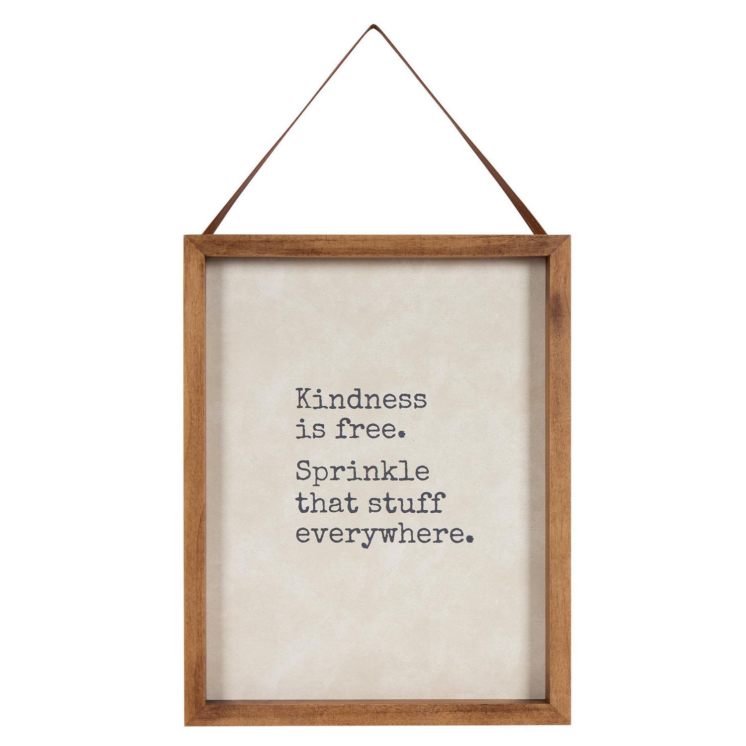hometrends Kindness Framed Art Walmart Canada