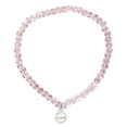 thumbnail image 3 of Quintessential – Ensemble de 3 bracelets roses en verre perlé, 3 of 4