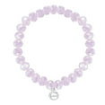 thumbnail image 4 of Quintessential – Ensemble de 3 bracelets roses en verre perlé, 4 of 4
