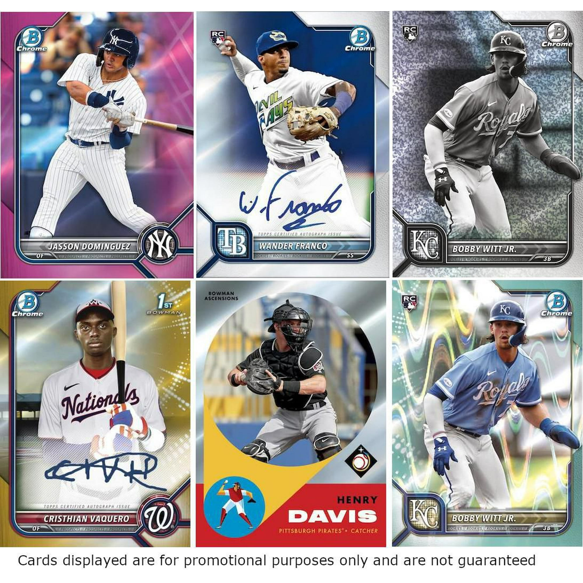 2021 Bowman Chrome Baseball Hobby Box - Card Exchange Sports