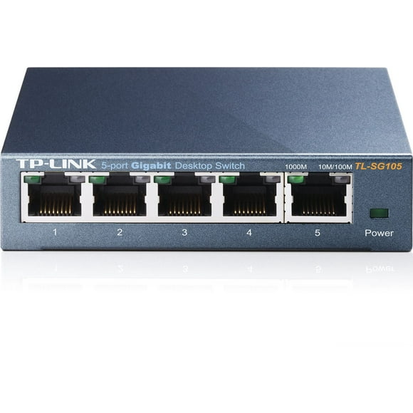 TP-LINK Switch de bureau 5 ports 10/100/1000Mbps - Boîtier métal