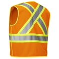 thumbnail image 2 of Forcefield Hi Vis Polyester Mesh Safety Vest, 5 Point Tear Away, 2 of 2
