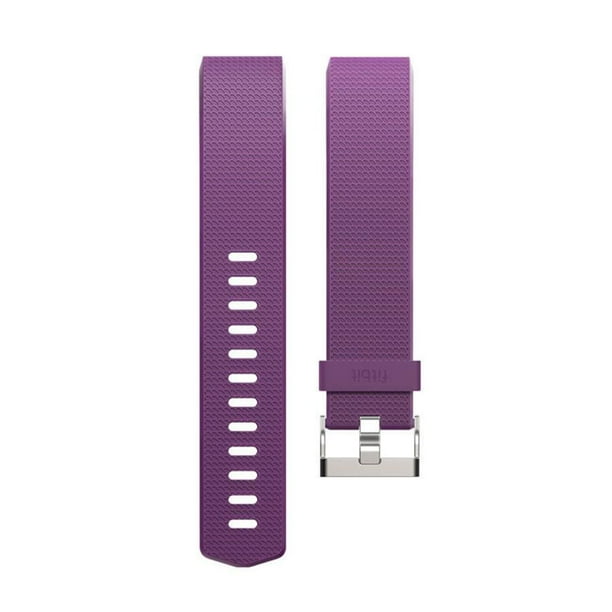 Bracelet accessoire Charge 2 de Fitbit en prune grand