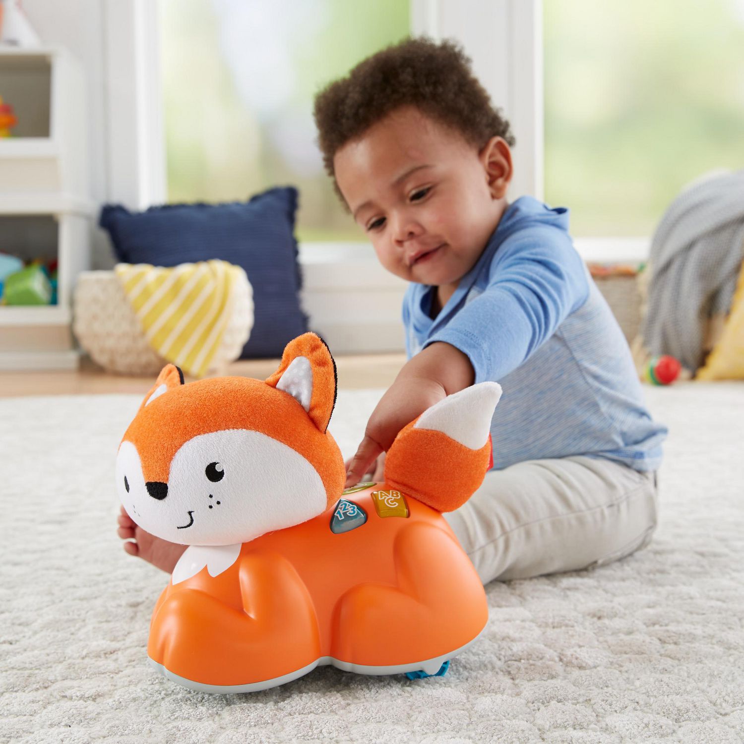 Fisher price crawl after cheap learning fox