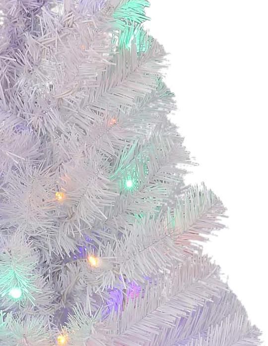 Holiday Time 4' Pre-Lit Regular Full Pine Christmas Tree - White | Walmart Canada