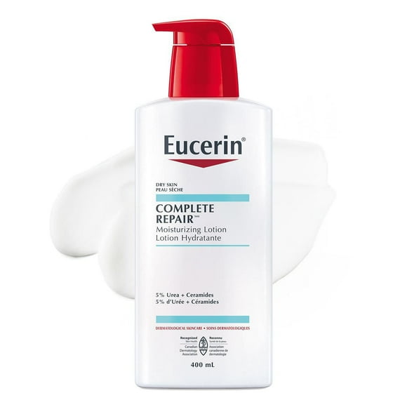 EUCERIN Complete Repair lotion hydratante avec 5% d'urée, Peau sèche à très sèche 400ml