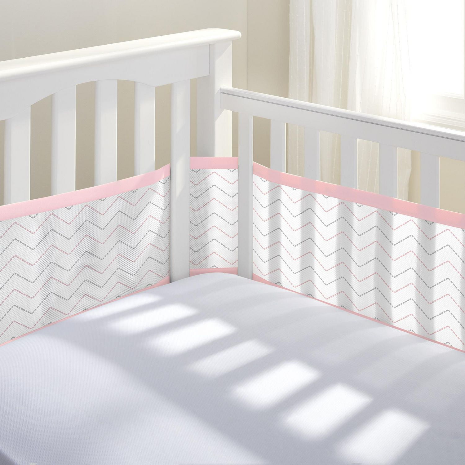 breathable mesh crib liner walmart