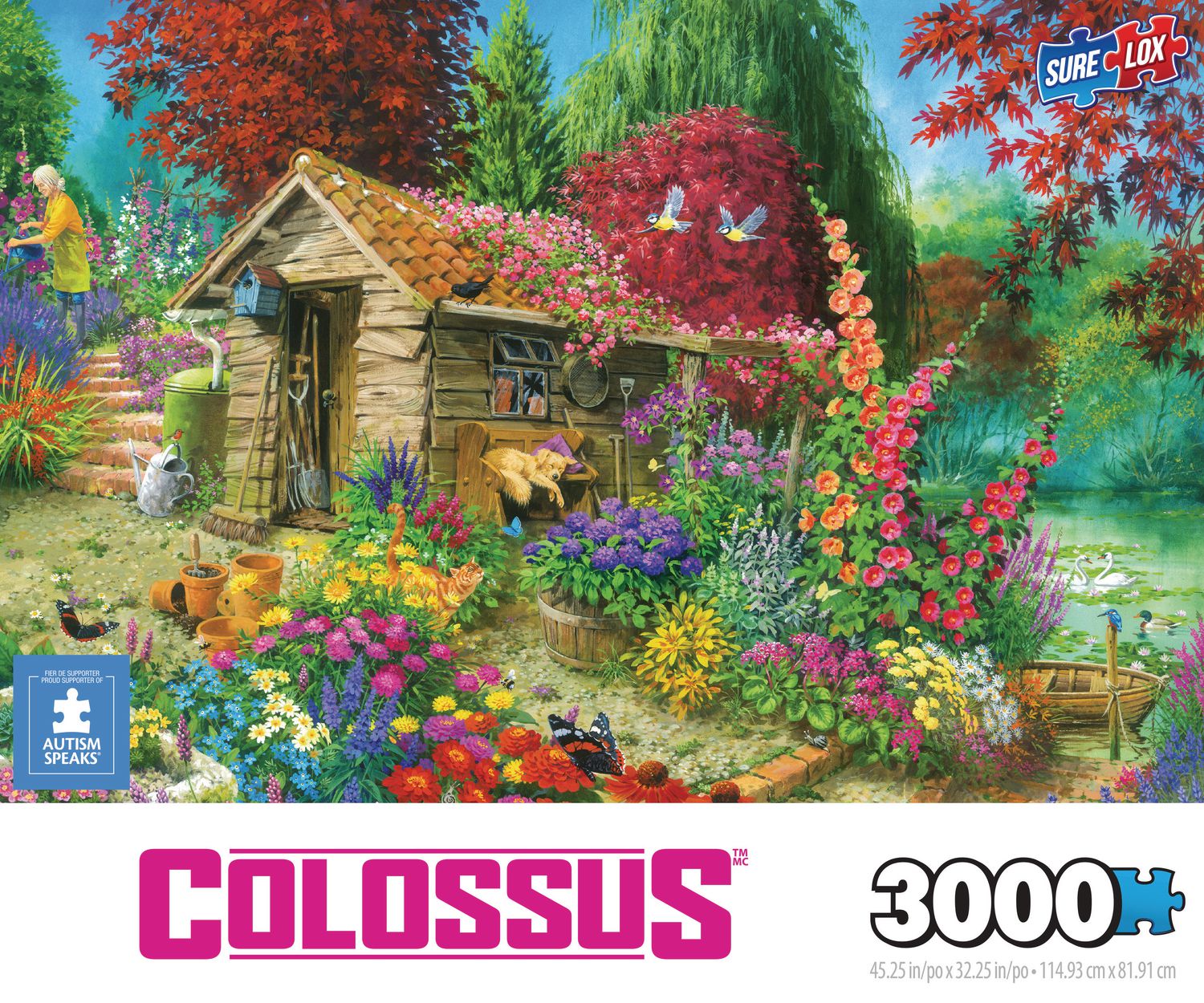 Sure-Lox 3000pc Colossus Series Art Gallery an Artist's World Jigsaw for sale online 