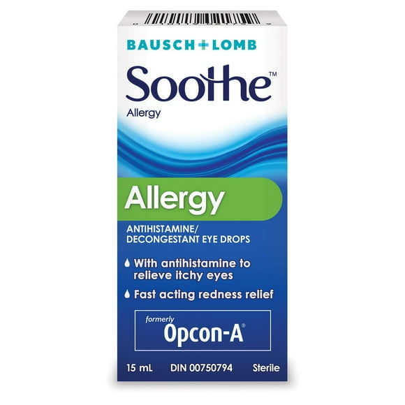 Bausch + Lomb Soothe Allergy 15ml, Soothe Allergy